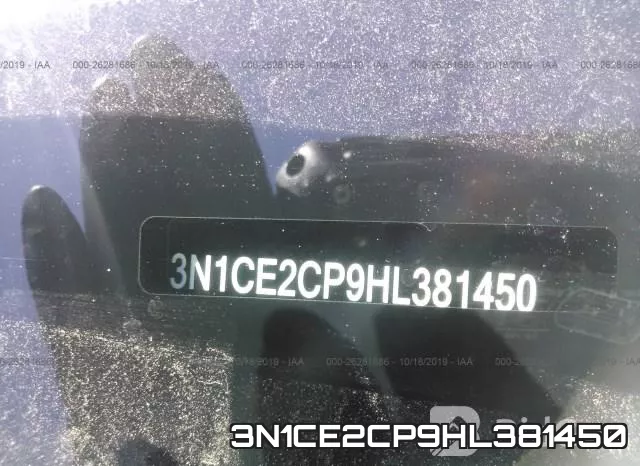 3N1CE2CP9HL381450 фото 10