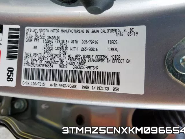 3TMAZ5CNXKM096654 фото 2
