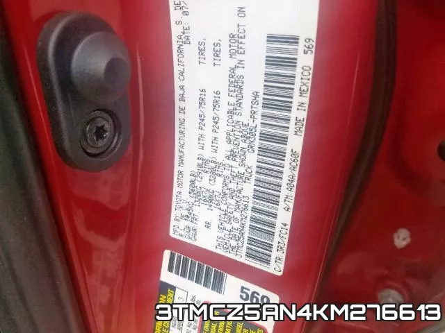 3TMCZ5AN4KM276613 фото 2