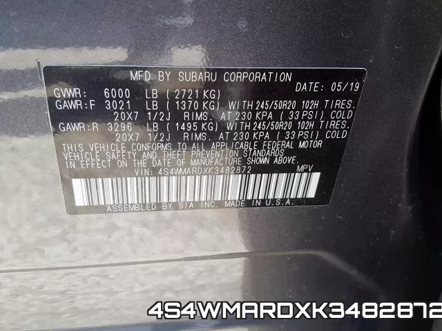 4S4WMARDXK3482872 фото 2
