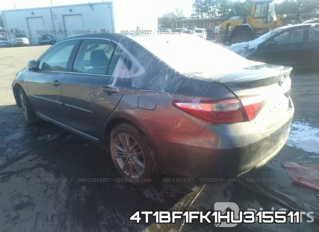 4T1BF1FK1HU315511 фото 4