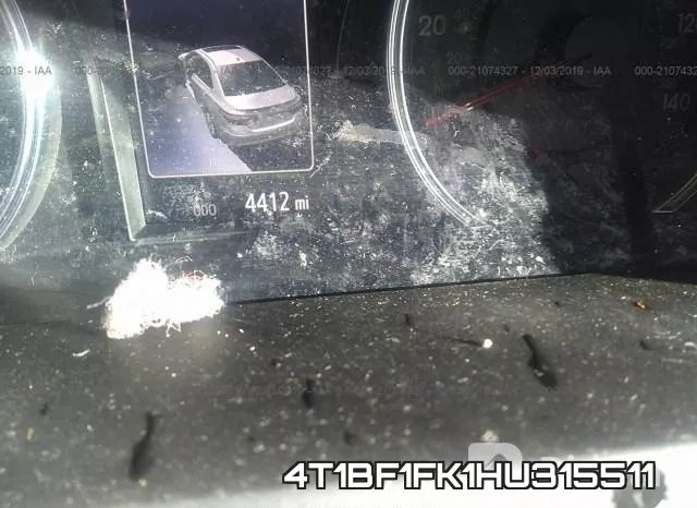 4T1BF1FK1HU315511 фото 8