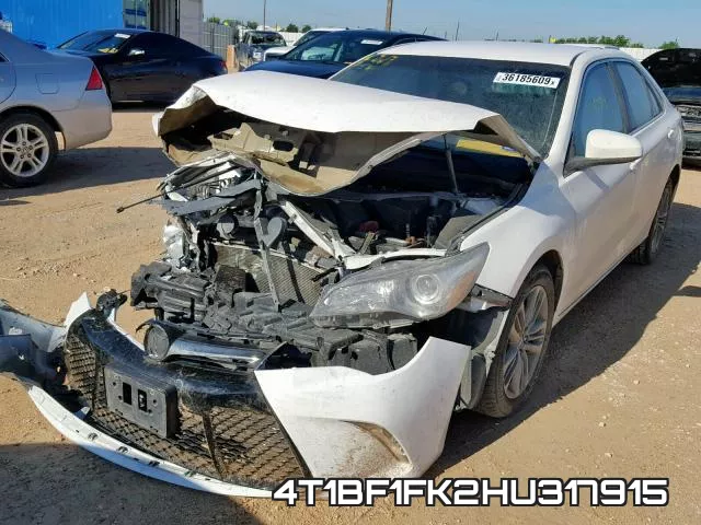 4T1BF1FK2HU317915 фото 2