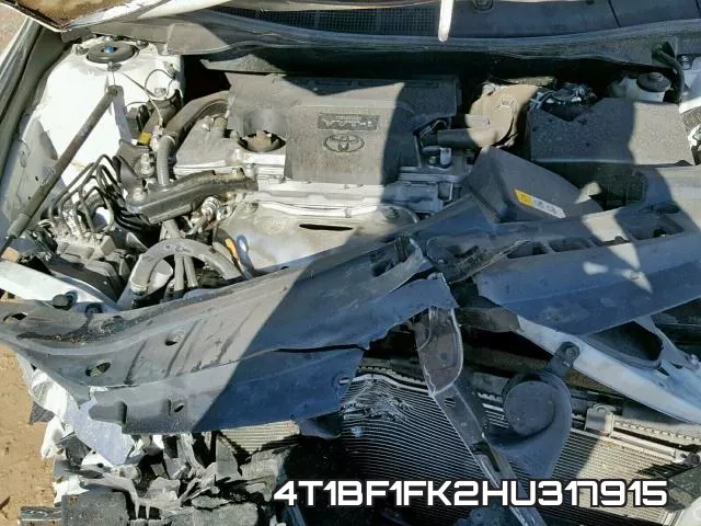4T1BF1FK2HU317915 фото 7