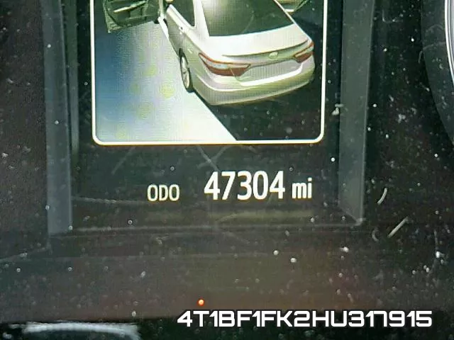 4T1BF1FK2HU317915 фото 8