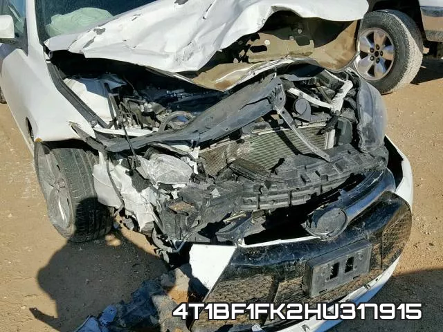 4T1BF1FK2HU317915 фото 9