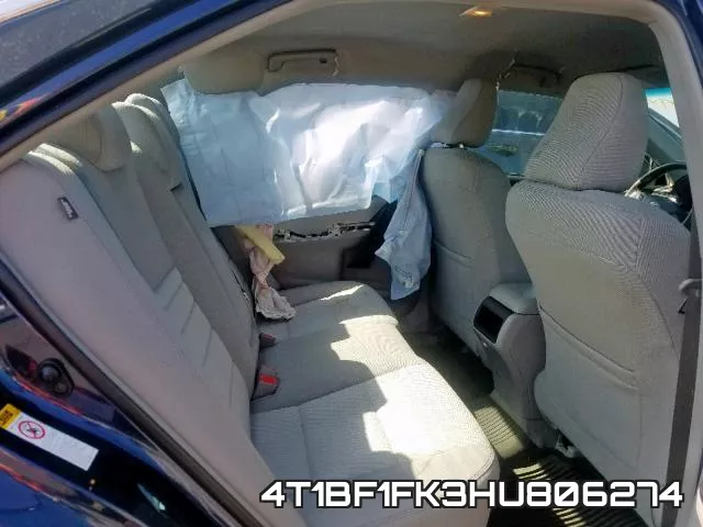 4T1BF1FK3HU806274 фото 4