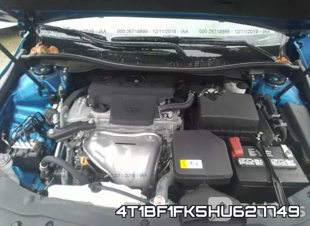 4T1BF1FK5HU627749 фото 2