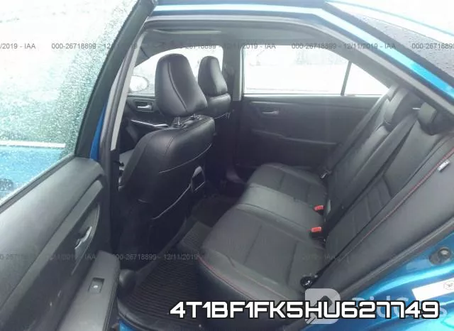 4T1BF1FK5HU627749 фото 8