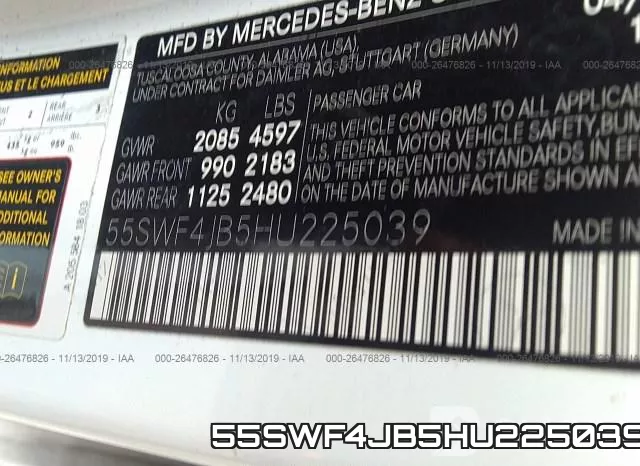 55SWF4JB5HU225039 фото 8