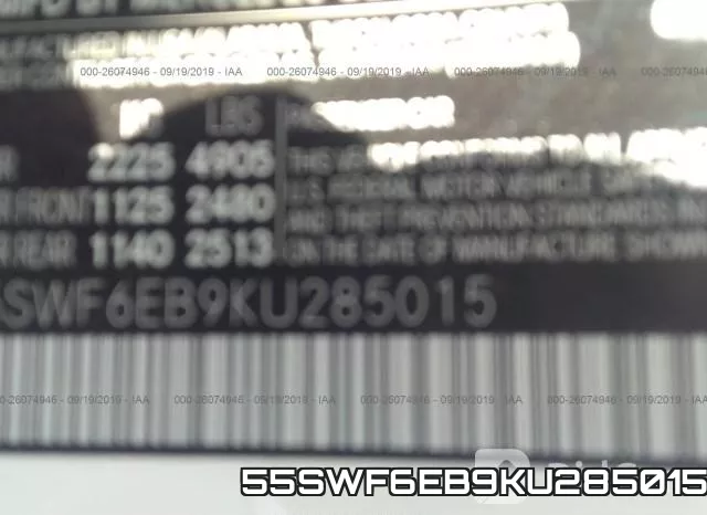 55SWF6EB9KU285015 фото 7