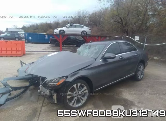 55SWF8DB8KU312749 фото 3