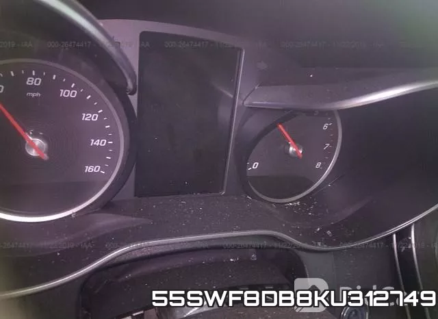 55SWF8DB8KU312749 фото 8