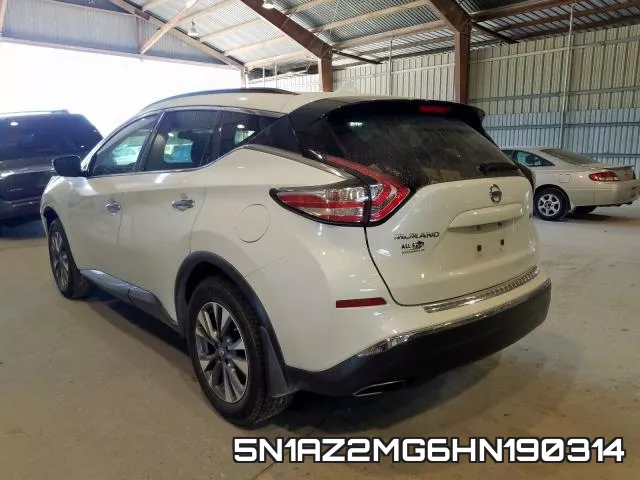 5N1AZ2MG6HN190314 фото 4