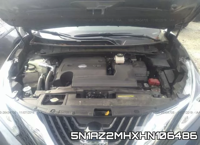 5N1AZ2MHXHN106486 фото 2