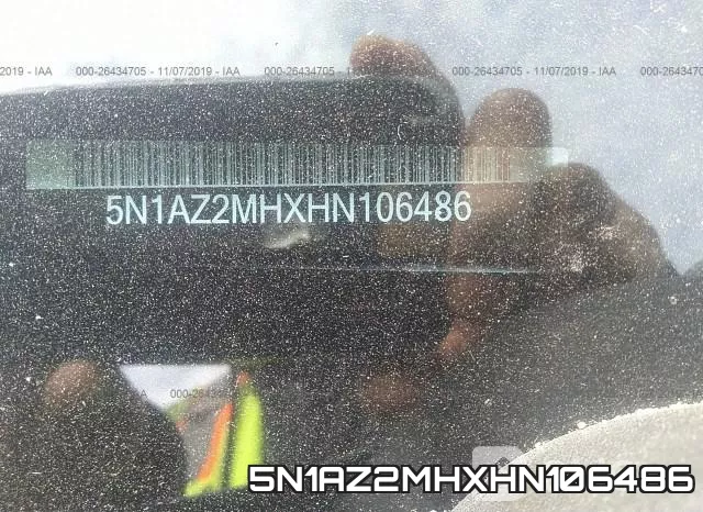 5N1AZ2MHXHN106486 фото 9
