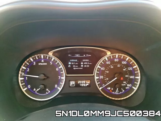 5N1DL0MM9JC500384 фото 8