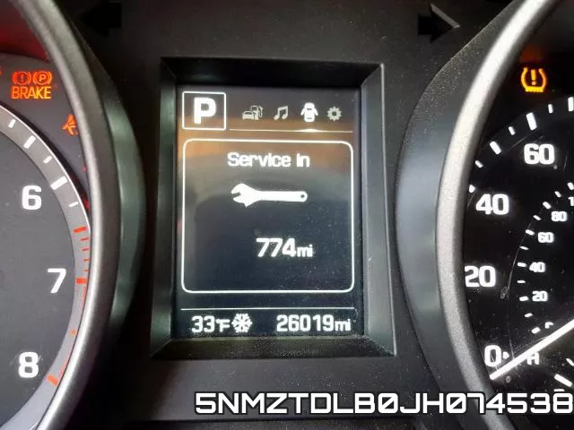 5NMZTDLB0JH074538 фото 8