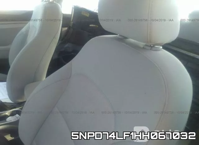 5NPD74LF1HH067032 фото 8