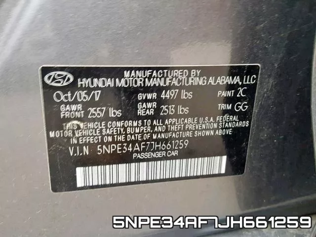 5NPE34AF7JH661259 фото 2