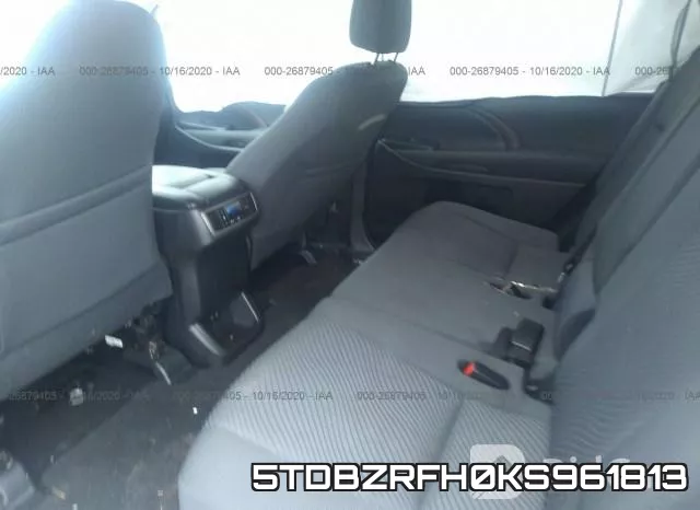 5TDBZRFH0KS961813 фото 6
