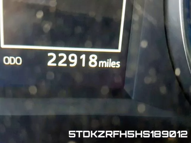 5TDKZRFH5HS189012 фото 9