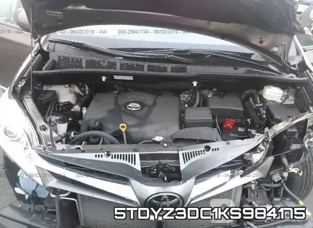 5TDYZ3DC1KS984175 фото 2