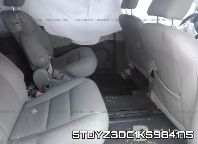 5TDYZ3DC1KS984175 фото 8