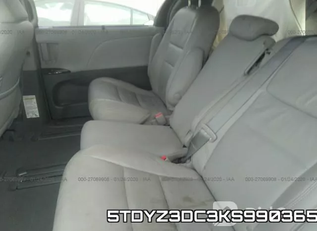 5TDYZ3DC3KS990365 фото 9