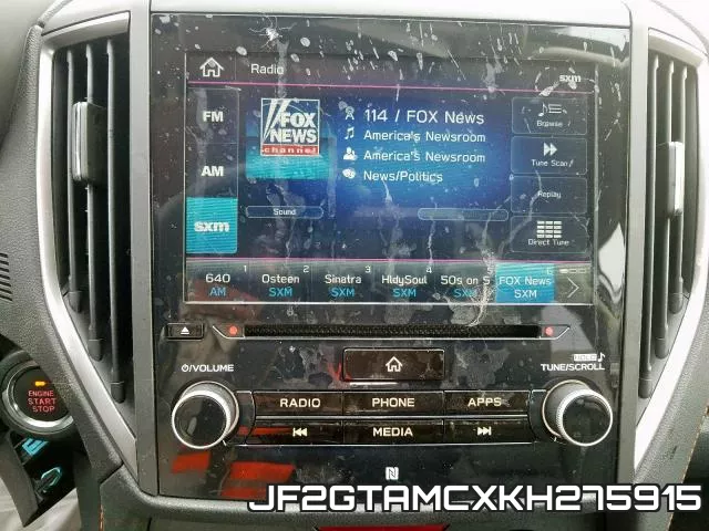 JF2GTAMCXKH275915 фото 10