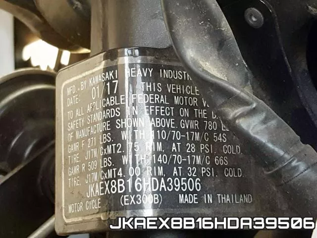JKAEX8B16HDA39506 фото 2