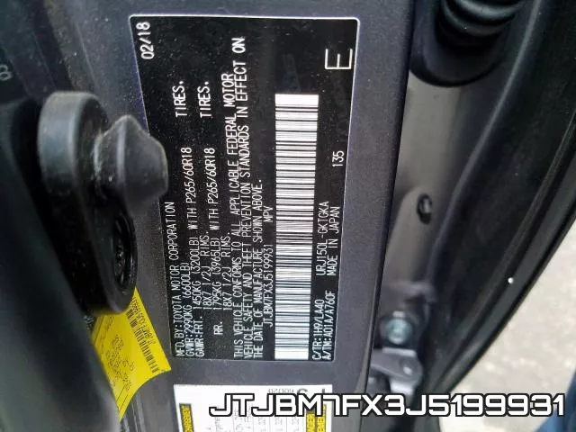 JTJBM7FX3J5199931 фото 2