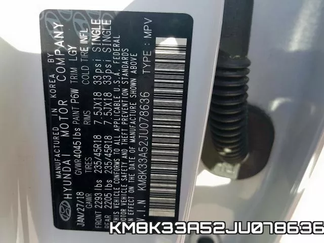 KM8K33A52JU078636 фото 2