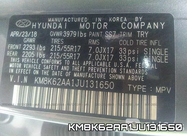 KM8K62AA1JU131650 фото 9