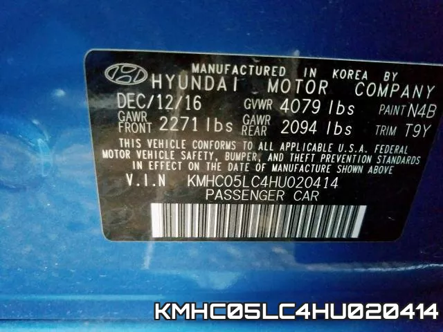 KMHC05LC4HU020414 фото 2