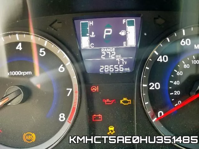KMHCT5AE0HU351485 фото 9