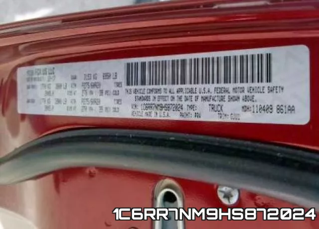 1C6RR7NM9HS872024 фото 2