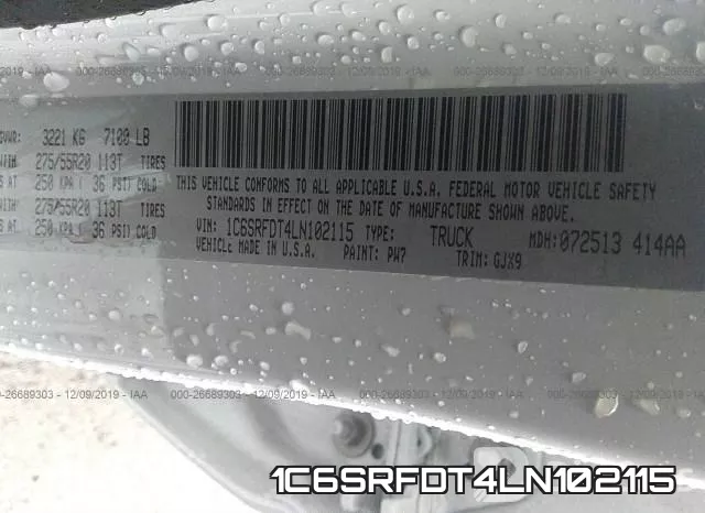 1C6SRFDT4LN102115 фото 9