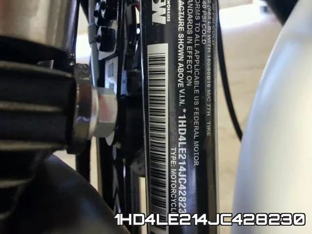 1HD4LE214JC428230 фото 2