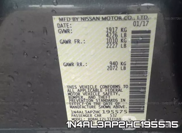 1N4AL3AP2HC195575 фото 10