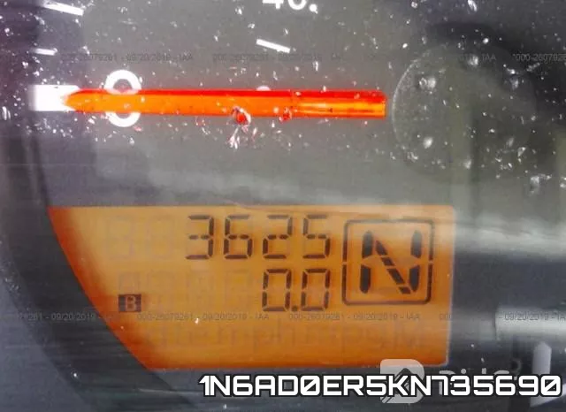 1N6AD0ER5KN735690 фото 8