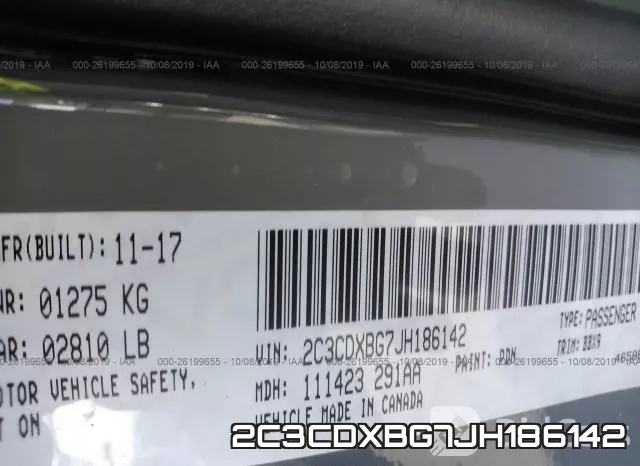 2C3CDXBG7JH186142 фото 8