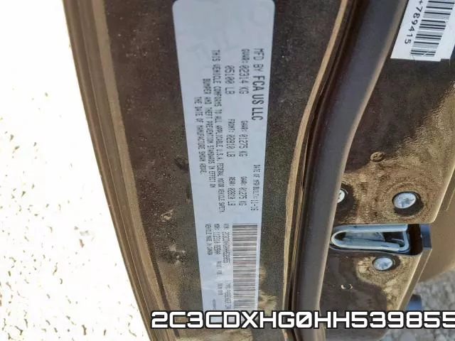 2C3CDXHG0HH539855 фото 2
