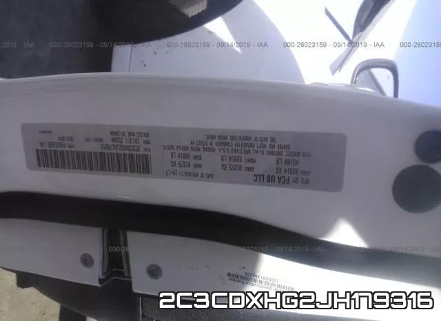 2C3CDXHG2JH179316 фото 9