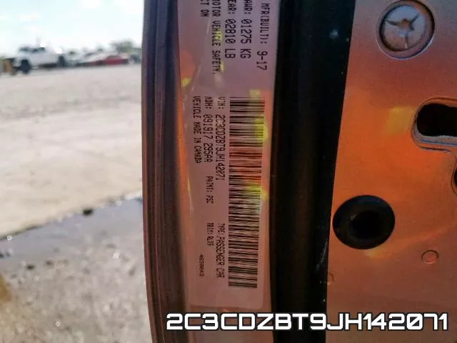 2C3CDZBT9JH142071 фото 2