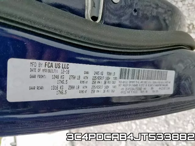 3C4PDCAB4JT533882 фото 2