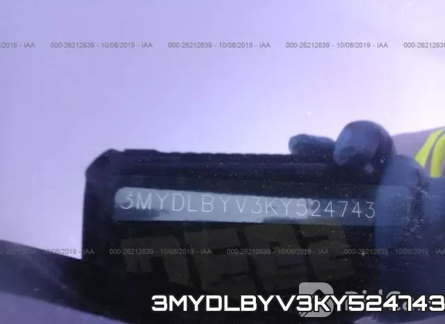 3MYDLBYV3KY524743 фото 7