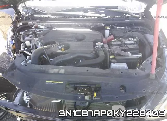 3N1CB7AP0KY228409 фото 2