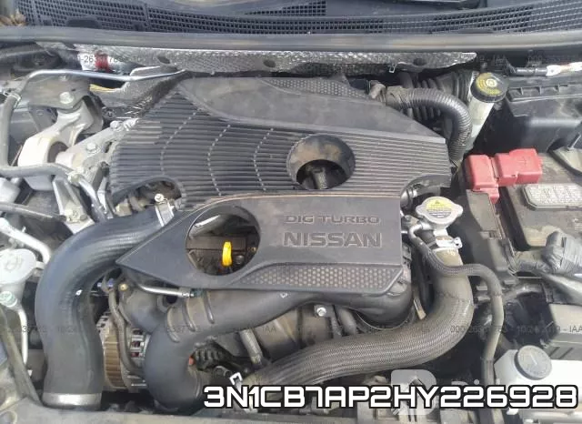 3N1CB7AP2HY226928 фото 2