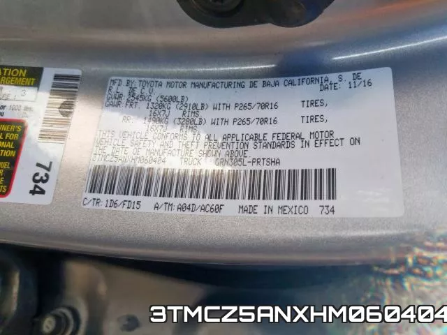 3TMCZ5ANXHM060404 фото 2